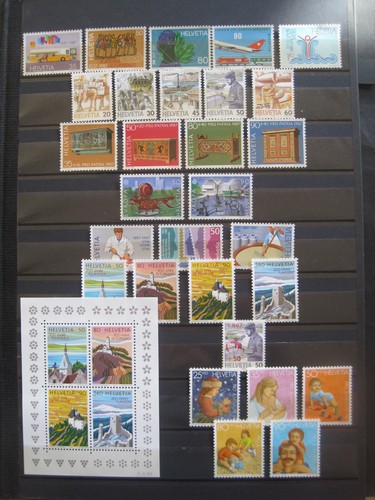 Schweiz jahrgang 1987 minr - schweiz,