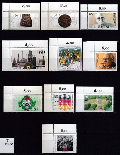 Brd lot aus jahrgang - -, 1987
