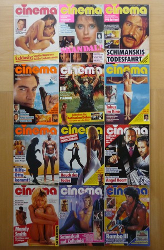 Cinema jahrgang 1987 komplett - jahrgang,