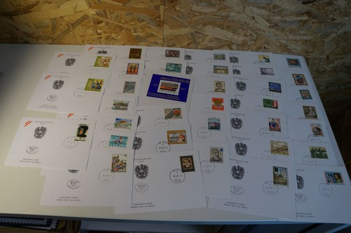 österreich jahrgang 1987 - 1987, fdc