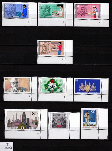 Brd lot aus jahrgang 1987 - -,