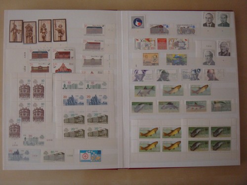 Postfr ddr jahrgang 1987 mit - ddr-jahrgang,