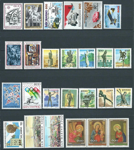 San marino jahrgang 1987 - marino, neu