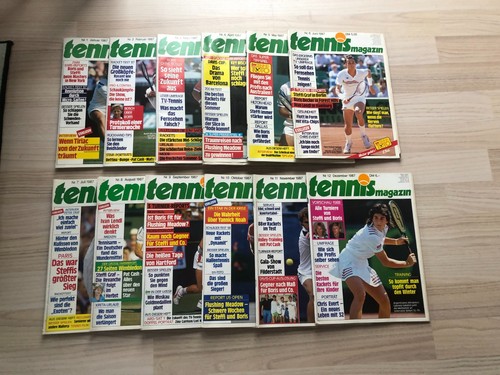 Tennismagazin jahrgang 1987 - tennismagazin,