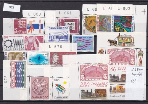 Briefmarken dänemark - briefmarken,