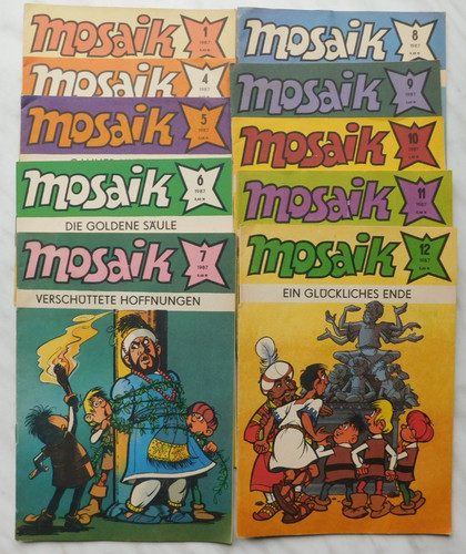 Mosaik abrafaxe jahrgang - mosaik, 1987