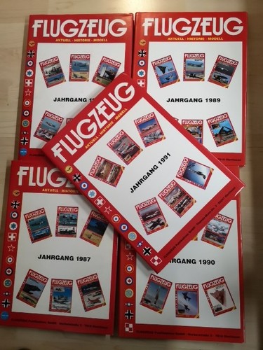 Flugzeug profile jahrgang - profile, 1987