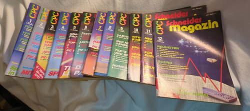 Cpc schneider magazin jahrgang - cpc,