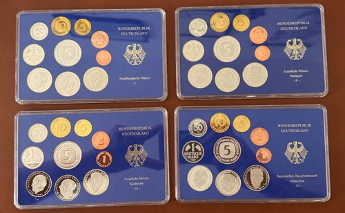 Deutschland kursmünzensatz - deutschland,