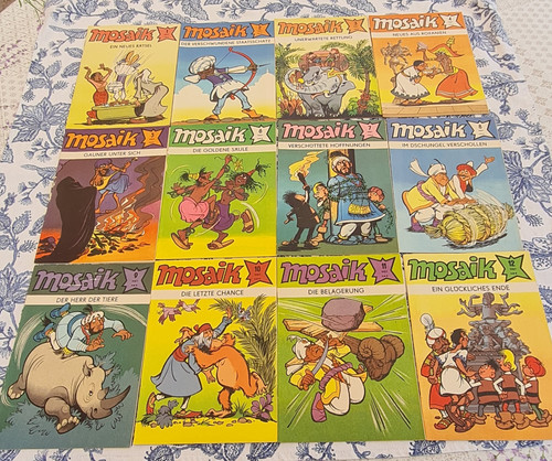 Mosaik abrafaxe kompletter - mosaik,