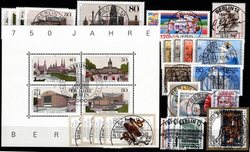 Berlin 772 797 gestempelt - berlin, 772-797