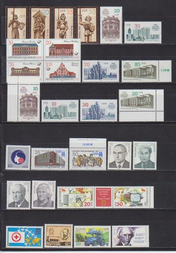 Ddr 3063 3139 briefmarken - ddr,