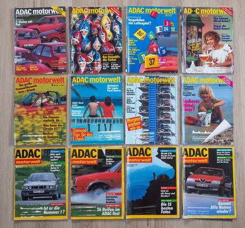 Adac motorwelt 1987 - adac, nr.
