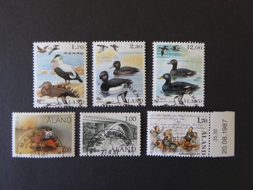Aland briefmarken jahrgang - aland,