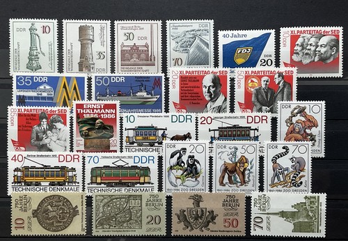 Ddr lot jahrgang 1986 und - jahrgang,